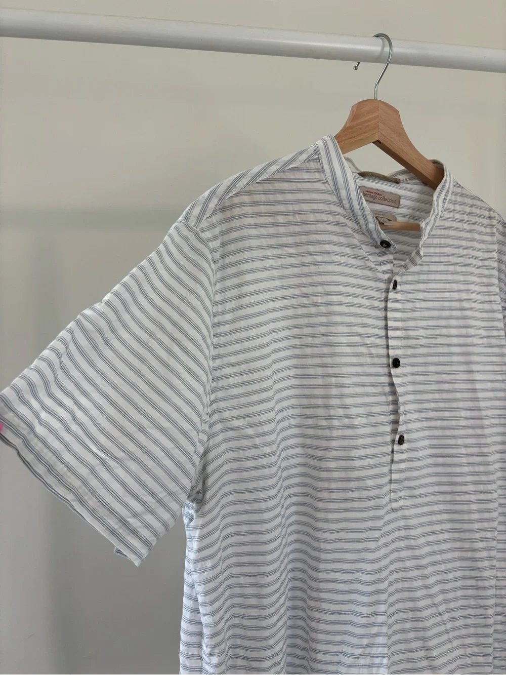 Banana Republic heritage collection striped shirt | 100% cotton | size XL slim